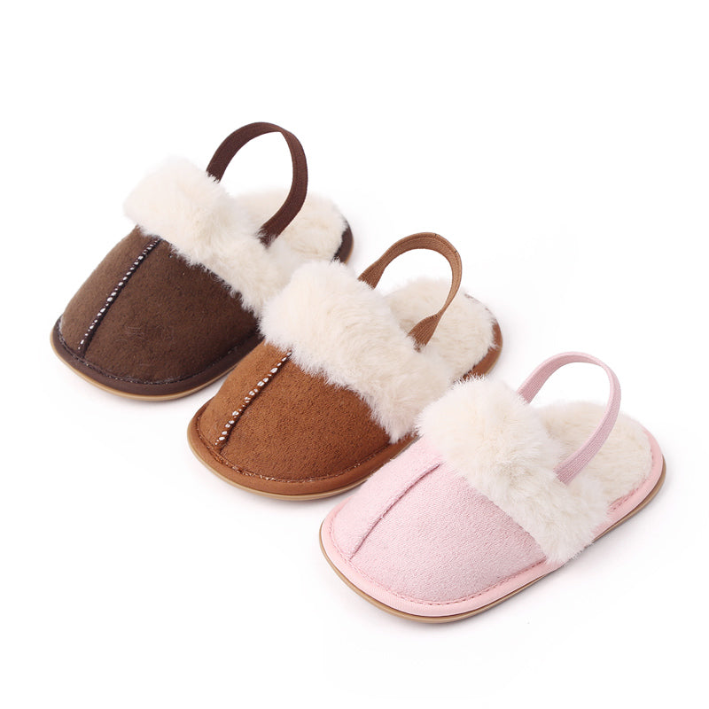 FURRY BABY SLIPPERS