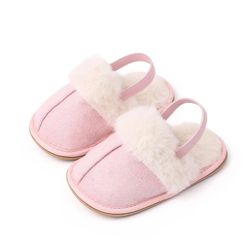 FURRY BABY SLIPPERS