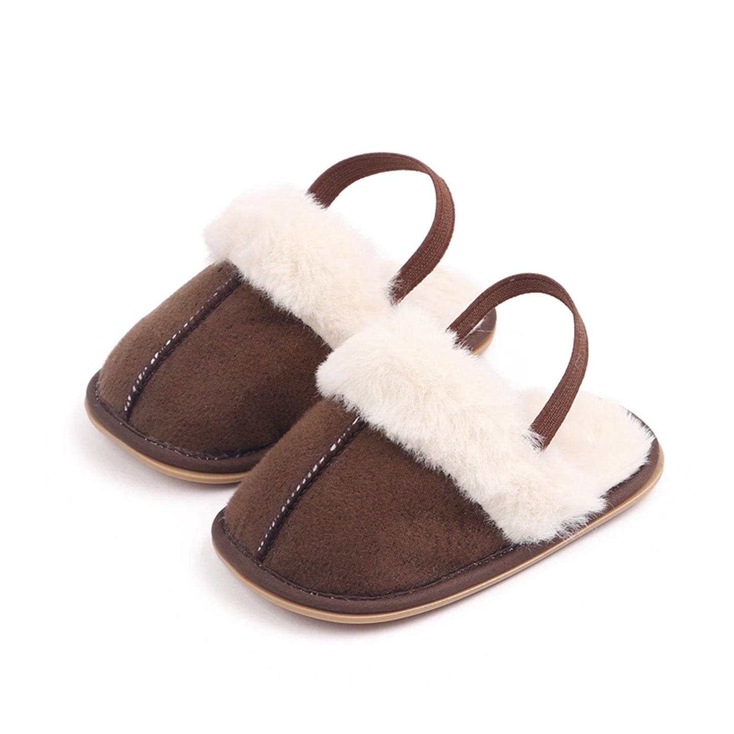 FURRY BABY SLIPPERS
