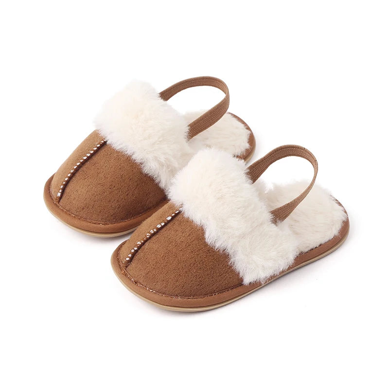 FURRY BABY SLIPPERS
