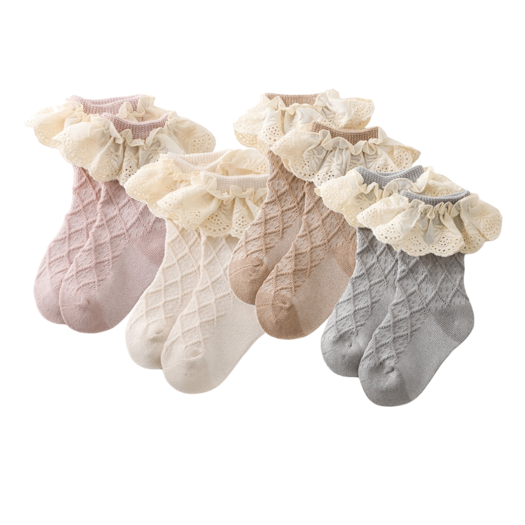 RUFFLE ANKLE SOCKS
