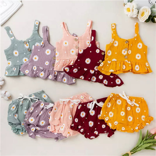 DAISY BLOOMER SET