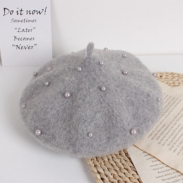 PEARL BERET HATS