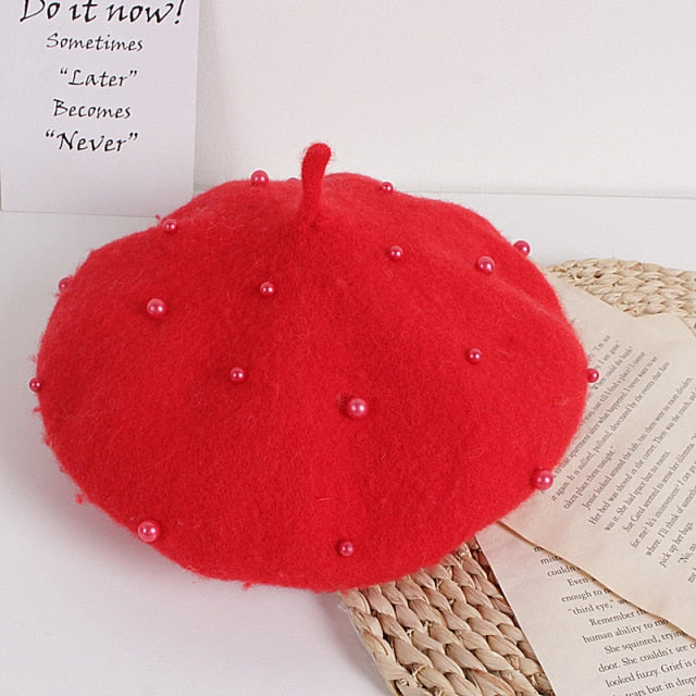 PEARL BERET HATS