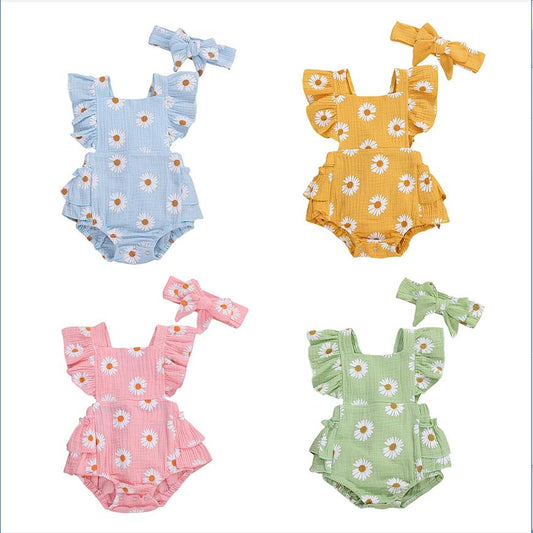DAISY RUFFLE ROMPER