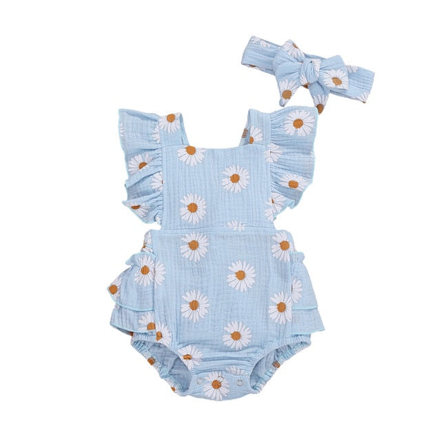DAISY RUFFLE ROMPER